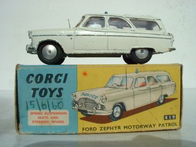  Ford Zephyr Motorway Patrol Car - No.419