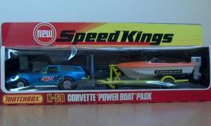 Matchbox Corvette Powerboat Set - No.K-58-