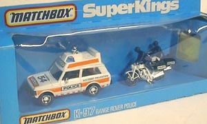 Matchbox Range Rover Police Car - No.K-97-
