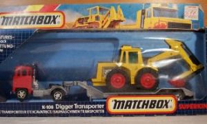 Matchbox Peterbilt Digger Transporter - No.K-108