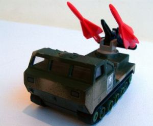 Matchbox Self Propelled  Hawk Rocket Launcher - No.K-117