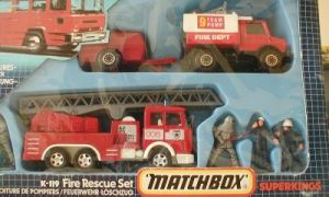Matchbox Fire Rescue Set - No.K-119