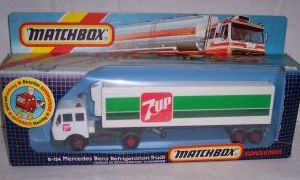 Matchbox Mercedes Container Truck - No.K-124